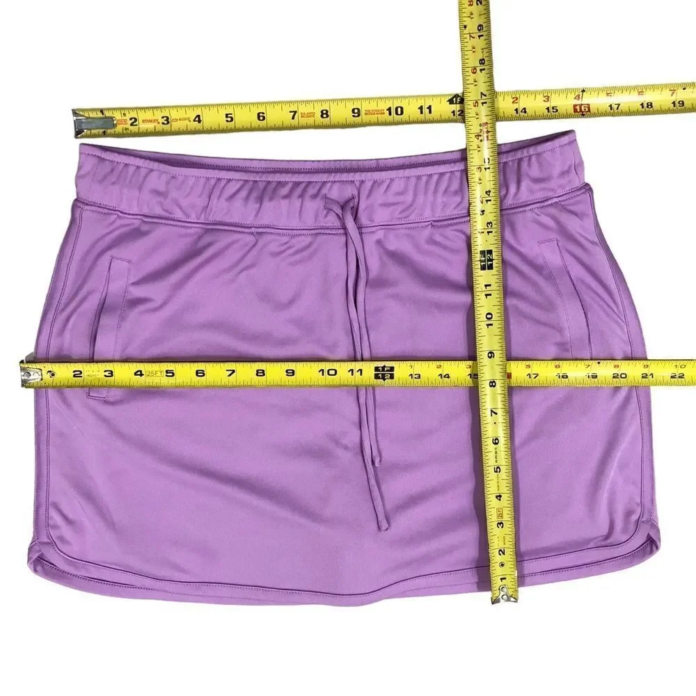 Callaway Golf Tennis Stretching Pull On Pockets Purple Skirt Skort NWOT